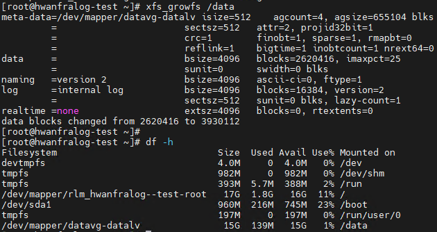 xfs_growfs screen